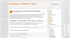 Desktop Screenshot of morknet.de